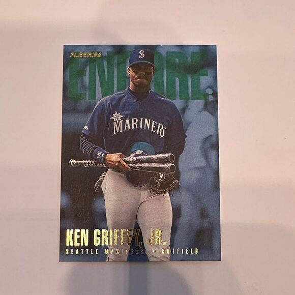 Fleer Ken Griffey Jr. Trading Card Encore mint condition - Picture 1 of 3